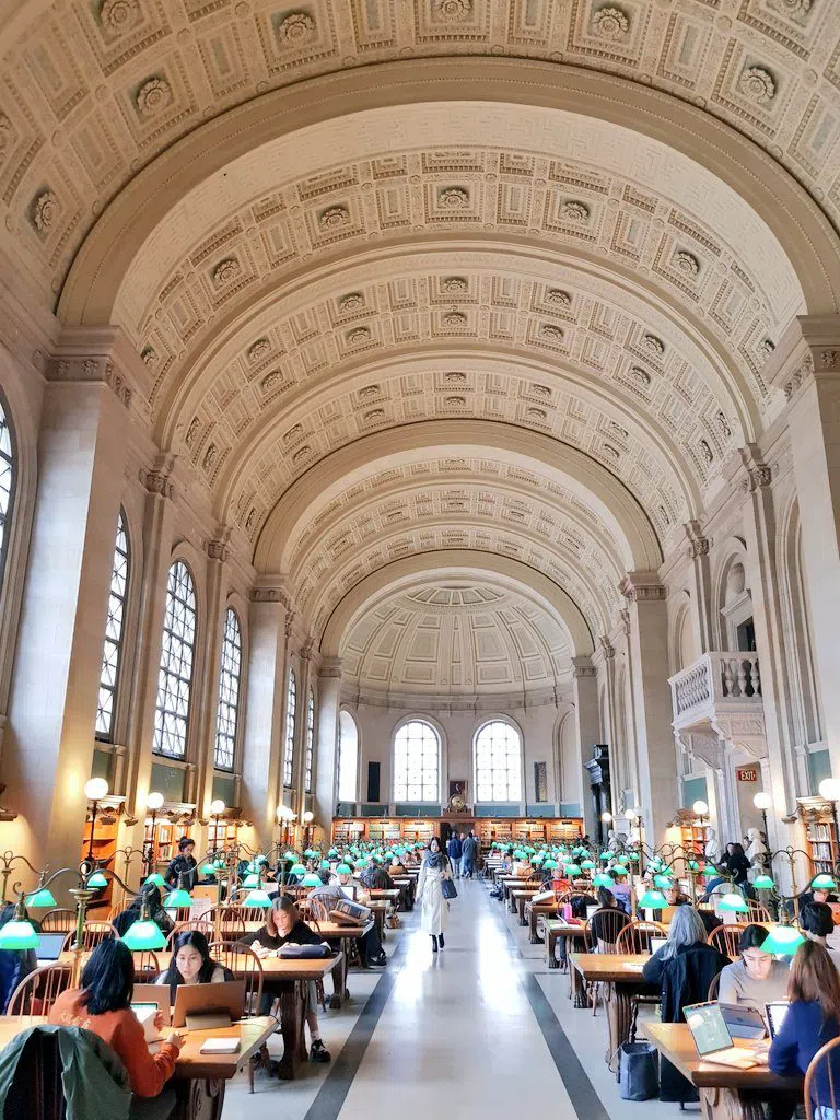 Boston Public Library, Central Library, Boston