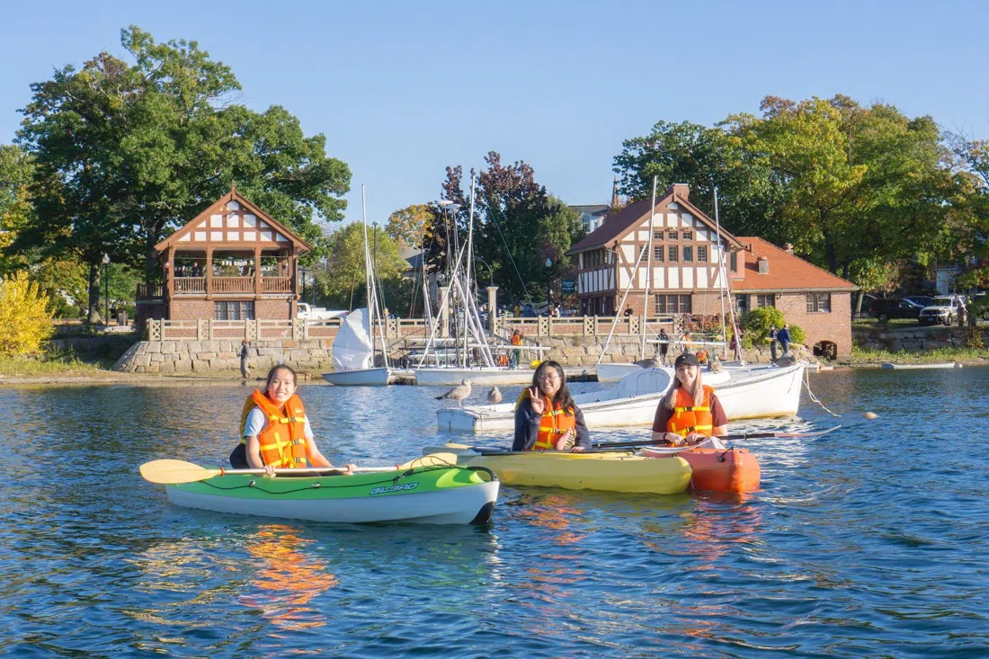 Jamaica Pond & Boathouse, Boston