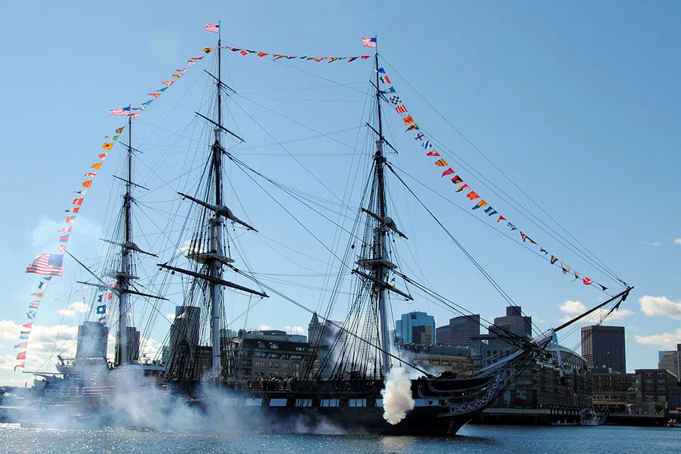 USS Constitution, Boston